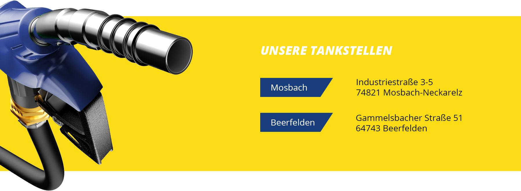 Unsere Tankstellen